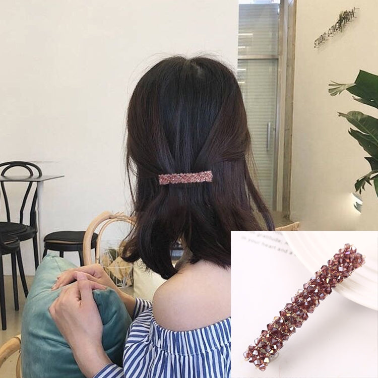Accessori per capelli elastici per capelli con strass di cristallo copricapo per ragazze alla moda