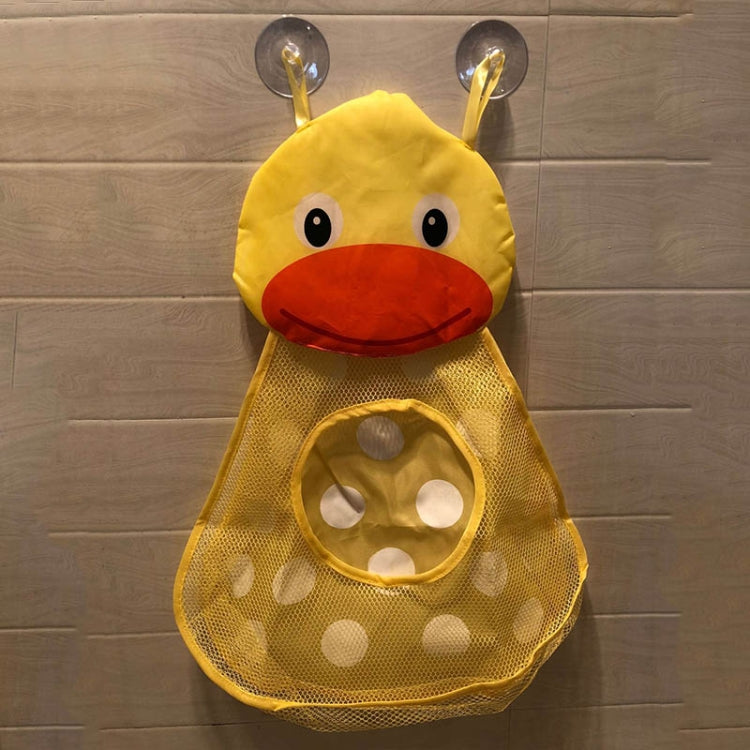 Borsa a rete per bagno di casa con cestino portaoggetti in rete per giocattoli animali dei cartoni animati
