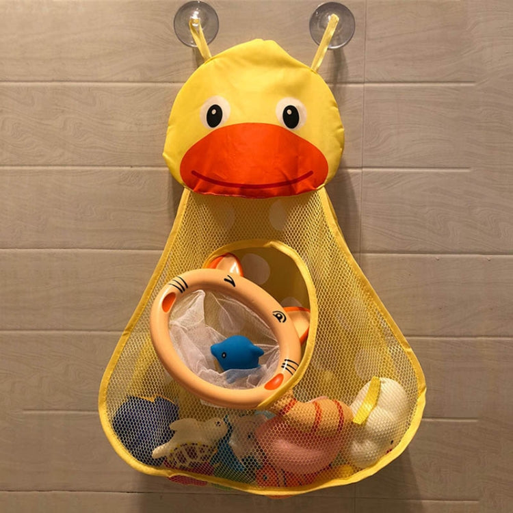 Borsa a rete per bagno di casa con cestino portaoggetti in rete per giocattoli animali dei cartoni animati