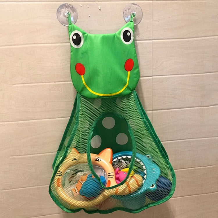 Borsa a rete per bagno di casa con cestino portaoggetti in rete per giocattoli animali dei cartoni animati