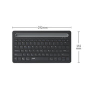 Rapoo XK100 Tastiera aziendale wireless Bluetooth da 78 tasti