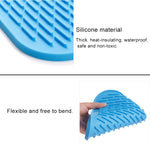 Tappetino isolante in silicone colorato addensato da 2 pezzi Tappetino per telefono impermeabile anti-combustione europeo
