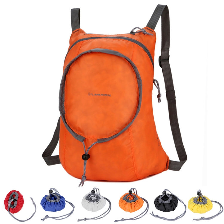 Zaino pieghevole impermeabile in nylon da donna, da uomo, da viaggio, portatile, comodo, leggero, pieghevole