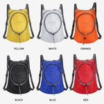 Zaino pieghevole impermeabile in nylon da donna, da uomo, da viaggio, portatile, comodo, leggero, pieghevole