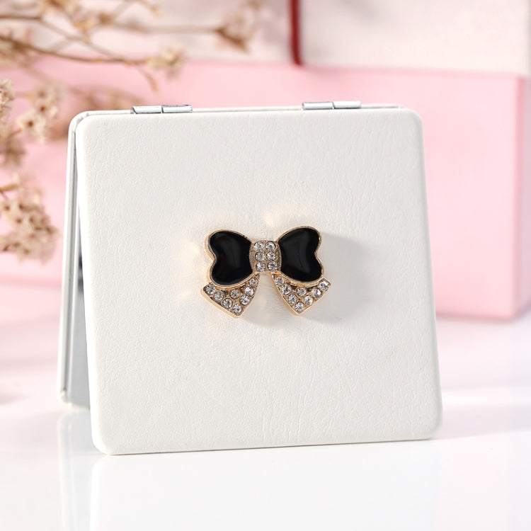 Specchio cosmetico portatile pieghevole doppio 12x10 cm