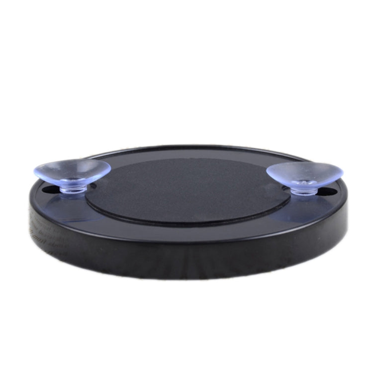 Specchio rotondo con ingrandimento piccolo con specchio per trucco a ventosa Specchio per trucco con ingrandimento da 8,8 cm, Black Ten Times, Black Five Times