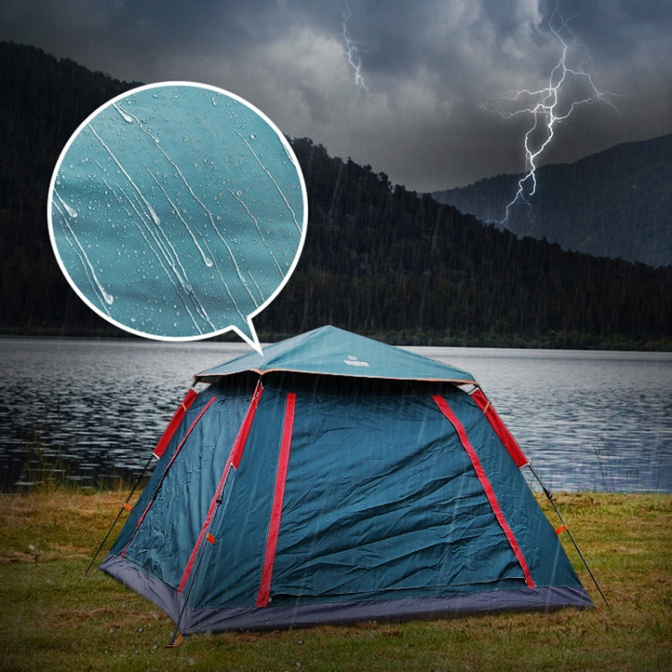Tenda da campeggio automatica antipioggia per 3-4 persone