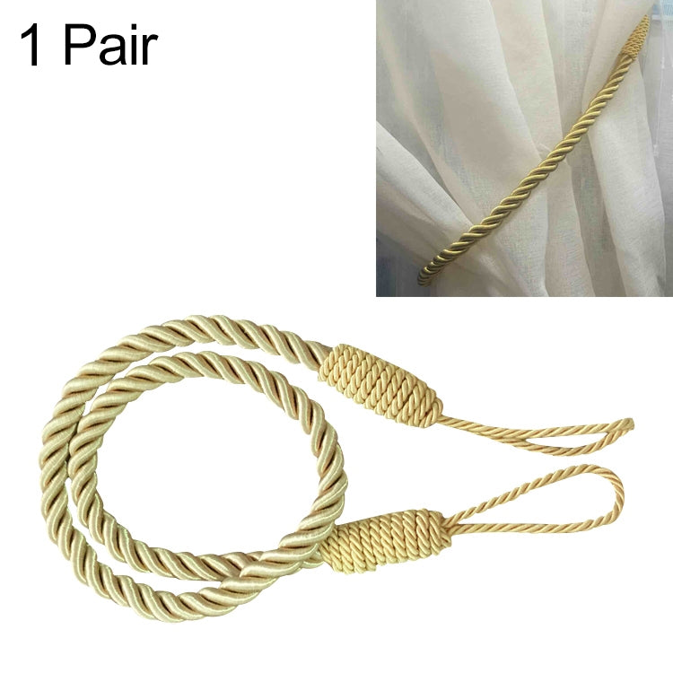 2 paia di cinghie per tende a carica manuale. Corde per tende. Cinghie per nappe per tende