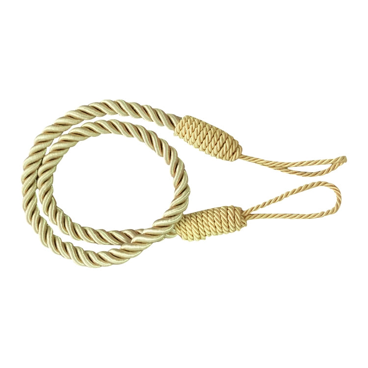 2 paia di cinghie per tende a carica manuale. Corde per tende. Cinghie per nappe per tende
