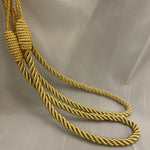 2 paia di cinghie per tende a carica manuale. Corde per tende. Cinghie per nappe per tende