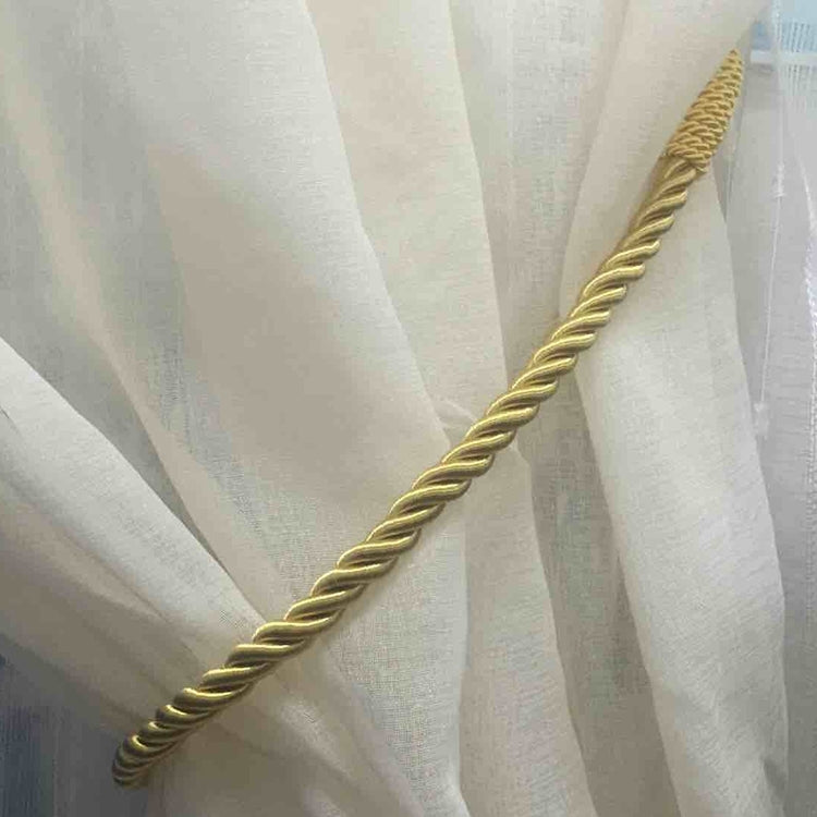 2 paia di cinghie per tende a carica manuale. Corde per tende. Cinghie per nappe per tende