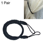 2 paia di cinghie per tende a carica manuale. Corde per tende. Cinghie per nappe per tende