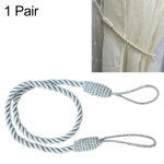 2 paia di cinghie per tende a carica manuale. Corde per tende. Cinghie per nappe per tende