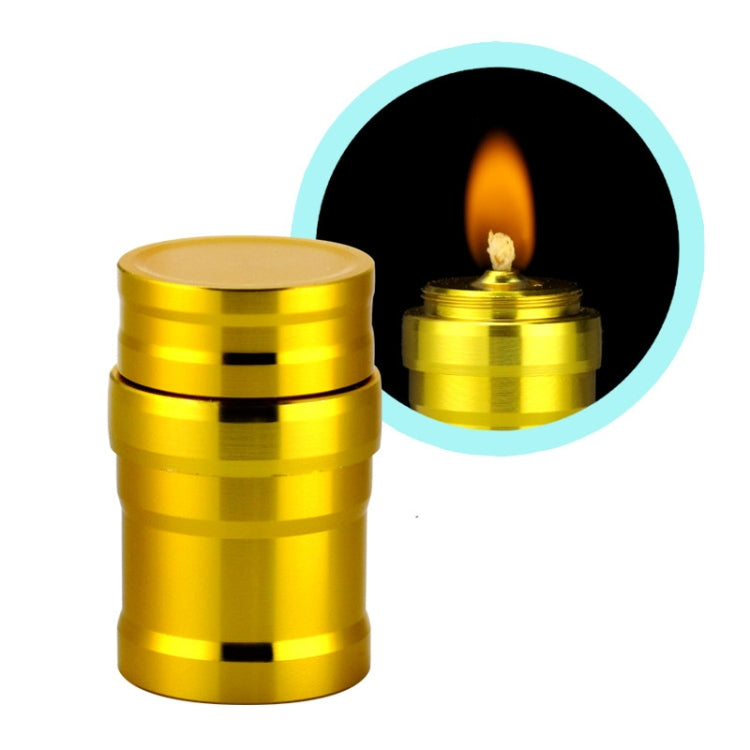 Mini lampada ad alcool portatile in metallo 10 ml