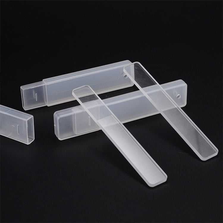 5 pezzi di strumento per manicure per smalto per unghie in vetro nano cristallo, Plastic Box