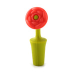 Tappo per vino in silicone con fiore, 3 pezzi, 3 PCS Rose Stopper, 3 PCS Red Sun Flower Beer Stopper, 3 PCS Leaf Beer Stopper