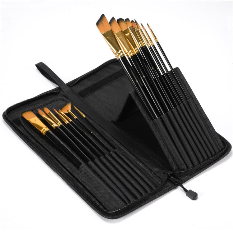 Set penne per acquerello con pennello in nylon 10cm