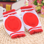 I più piccoli imparano a camminare Ginocchiera antiscivolo Ginocchiera traspirante, 13*9CM (Pink), 13*9CM (Red, 13*9CM (Yellow), 13*9CM (Green ), 13*9CM (Blue)