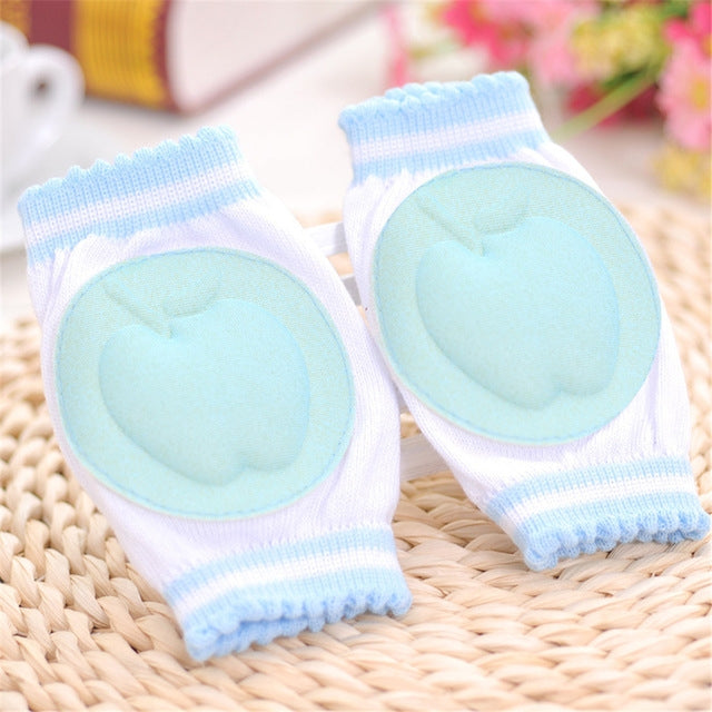 I più piccoli imparano a camminare Ginocchiera antiscivolo Ginocchiera traspirante, 13*9CM (Pink), 13*9CM (Red, 13*9CM (Yellow), 13*9CM (Green ), 13*9CM (Blue)