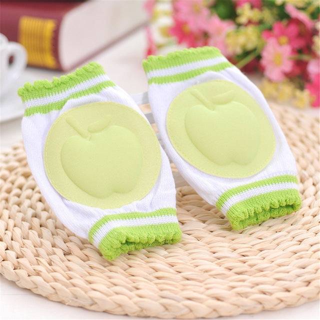 I più piccoli imparano a camminare Ginocchiera antiscivolo Ginocchiera traspirante, 13*9CM (Pink), 13*9CM (Red, 13*9CM (Yellow), 13*9CM (Green ), 13*9CM (Blue)