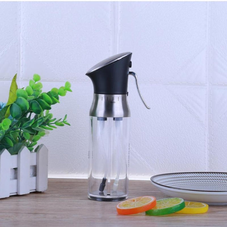 2 PCS 2 in 1 Distributore di Olio di Oliva Bottiglia Pentola Contenitore di Olio Bottiglia di Stoccaggio Bottiglia di Aceto Spruzzatore di Spezie Oliatore Salsa Cucina Strumenti di Cottura, Olive Oil Vinegar Sprayer