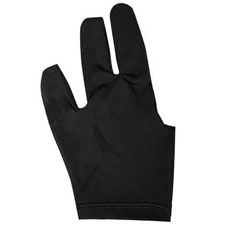 10 pz/set Spandex Snooker Stecca da biliardo Guanto da biliardo Mano sinistra aperto Tre dita Accessorio da biliardo