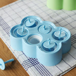 Mini stampo creativo per ghiaccioli fai da te Stampo per gelato in silicone ecologico per cubetti di ghiaccio, Rectangular, Triangle