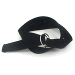 2 pezzi Cinture in tela unisex Cinture a doppio anello con fibbia Cinture in vita Cintura casual solida, 105 x 3.2cm