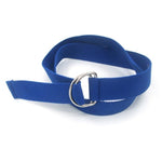 2 pezzi Cinture in tela unisex Cinture a doppio anello con fibbia Cinture in vita Cintura casual solida, 105 x 3.2cm