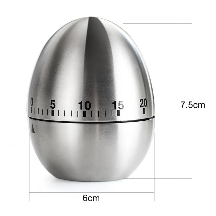 Timer meccanico da cucina a forma di uovo 60 minuti