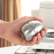 Timer meccanico da cucina a forma di uovo 60 minuti
