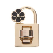 Plum Blossom Twist Lock chiusura per bagagli in lega di zinco