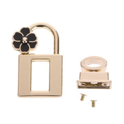 Plum Blossom Twist Lock chiusura per bagagli in lega di zinco
