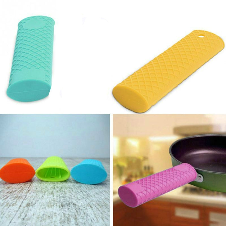 2 pezzi di manico in silicone spesso e durevole, manicotto isolante termico multicolore, antiscivolo, antiscivolo, con manico morbido