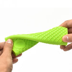 2 pezzi di manico in silicone spesso e durevole, manicotto isolante termico multicolore, antiscivolo, antiscivolo, con manico morbido