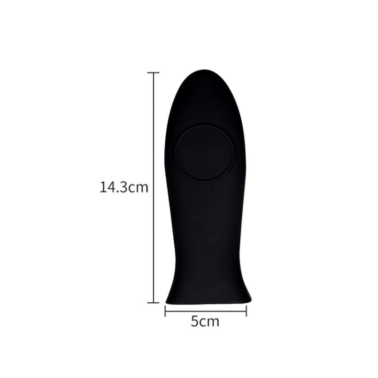 2 pezzi di copertura antiscivolo per manico in silicone per pentola per cucina, manico morbido e spesso