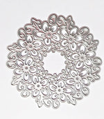 Stencil per creazione di biglietti d'auguri per album di libri fustellati con coltello a ghirlanda cava, Hollow Garland Shape