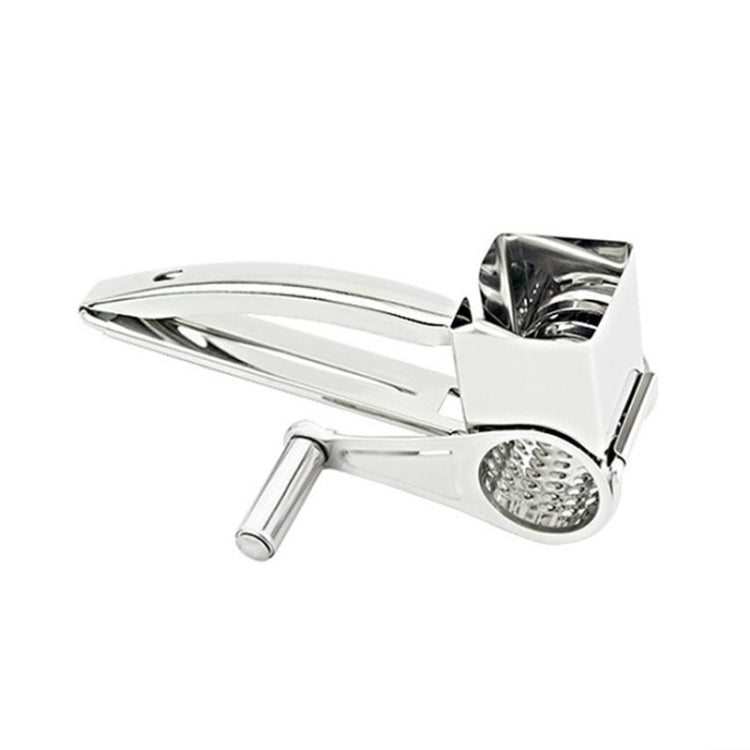 Grattugia per formaggio Contenitore rotativo Trituratore rotante a manovella in acciaio inossidabile, with 3-4 holes, with 7-8 holes, with 9-10 holes, with flakes