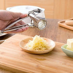 Grattugia per formaggio Contenitore rotativo Trituratore rotante a manovella in acciaio inossidabile, with 3-4 holes, with 7-8 holes, with 9-10 holes, with flakes