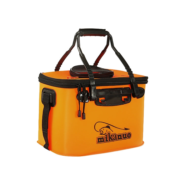 Secchio da pesca pieghevole multifunzionale addensato con scatola per pesci vivi, 30 cm (no Handle and no Side Pockets), 35 cm (with Handle without Side Pockets), 40 cm (with Handle and Side Pocket), 45 cm (with Handle and Side Pocket)                 ...