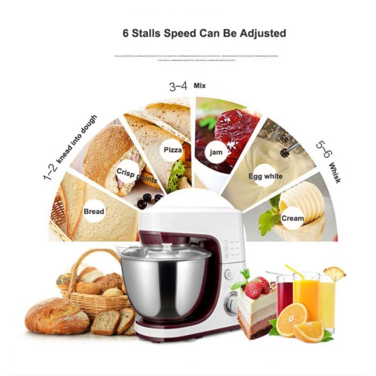 Impastatrice Uova Frullatore Alimentare Milkshake Torta Impastatrice Macchina per impastare, Dough Mixer