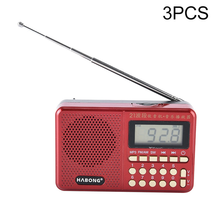 Altoparlante radio ricaricabile HABONG KK-170 21 bande