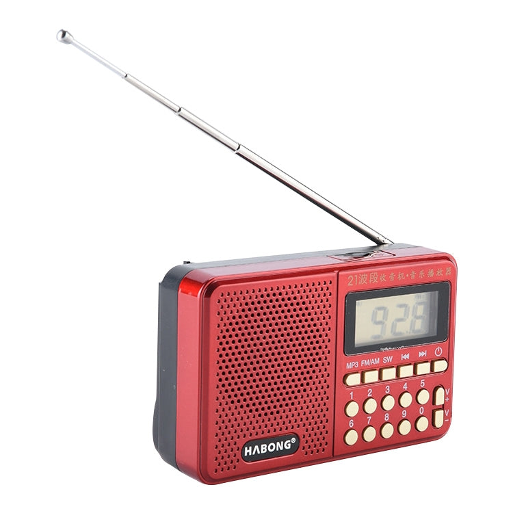 Altoparlante radio ricaricabile HABONG KK-170 21 bande