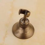 Accessori per doccia da bagno con staffa base per gancio per doccia in ottone massiccio, Brass Shower Hook Base
