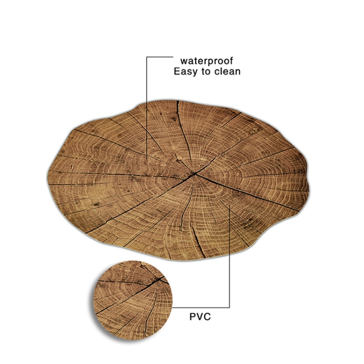 2 pezzi di tovagliette in legno per stoviglie, decorazione per tazza da tè a forma di loto, Table Mats 1