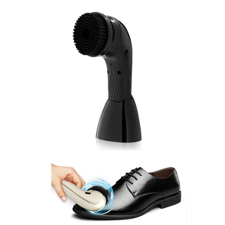 Lustrascarpe elettrico ricaricabile tramite USB Lavascarpe in pelle portatile multifunzionale per la cura della lustrascarpe