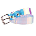 Cinture in pelle punk da donna con fibbia casual in vita da donna alla moda