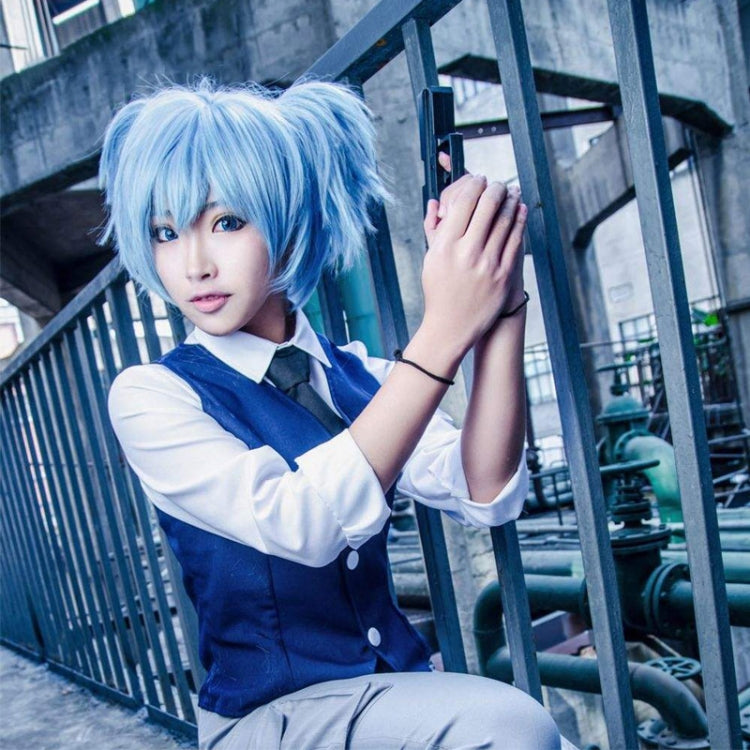 Anime Assassination Classroom Shiota Nagisa Parrucca coda di cavallo Costume cosplay Capelli sintetici