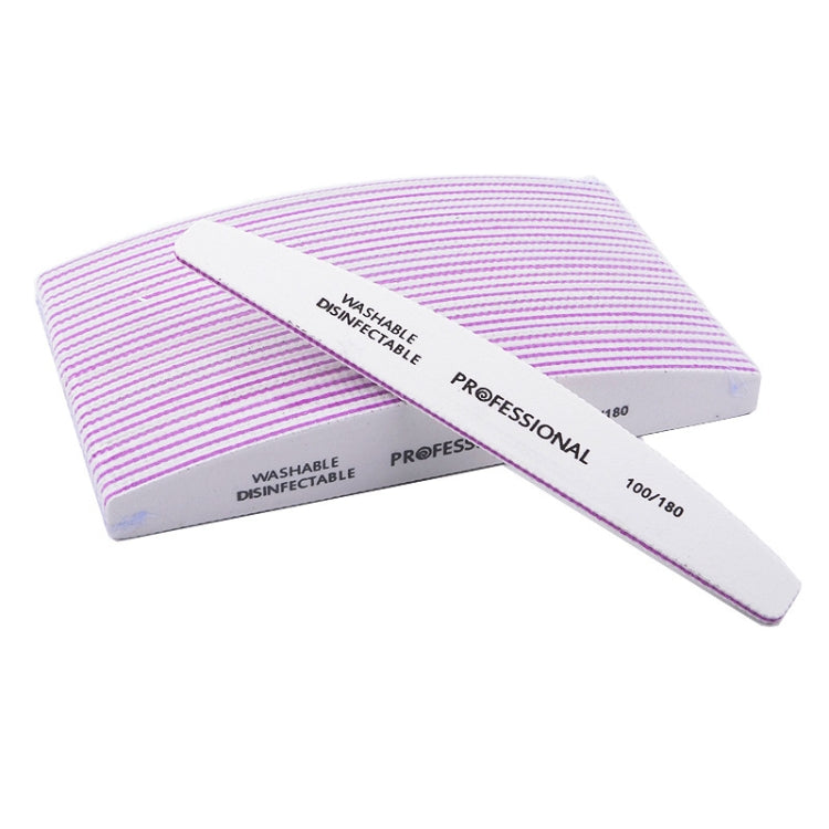 Set 4 pezzi carta vetrata per lima unghie manicure