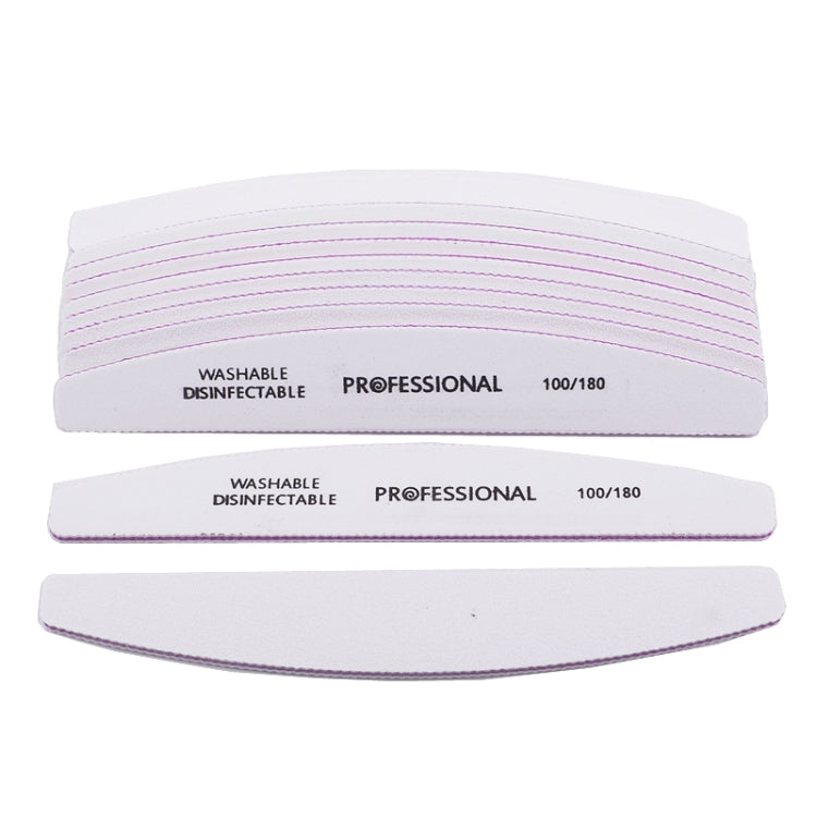 Set 4 pezzi carta vetrata per lima unghie manicure